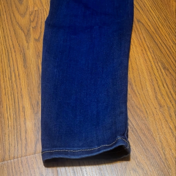 Jordache High Rise Legging Size 6 Blue Dark Wash Stretch Skinny Pants Casual - Picture 7 of 10